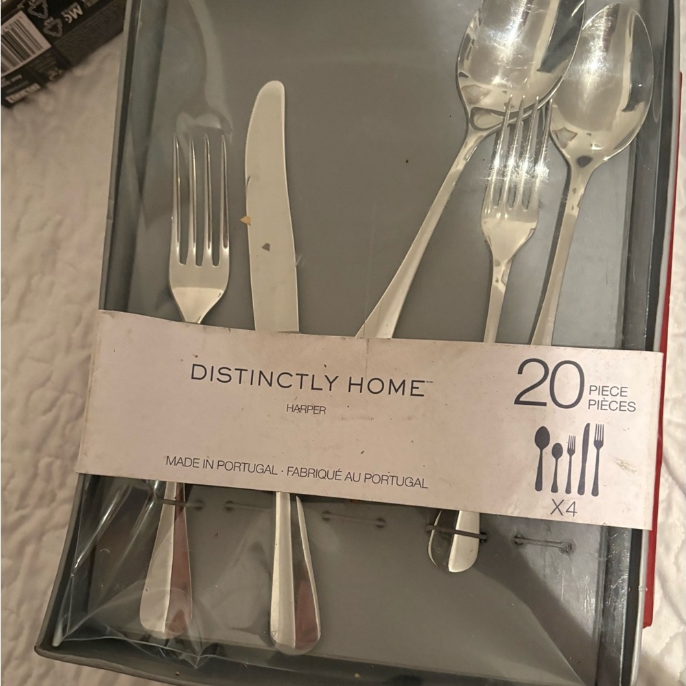 Silver Cutlery Set - 20 Piece